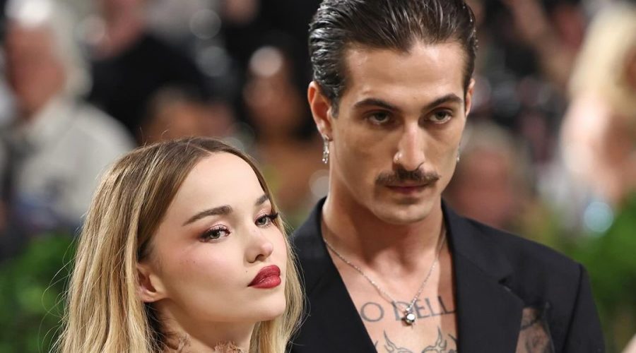 Damiano David e Dove Cameron Paris Fashion Week 3