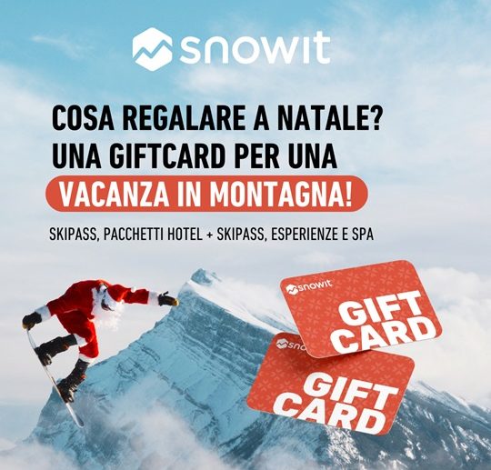 Gift Card Snowit Natale 2