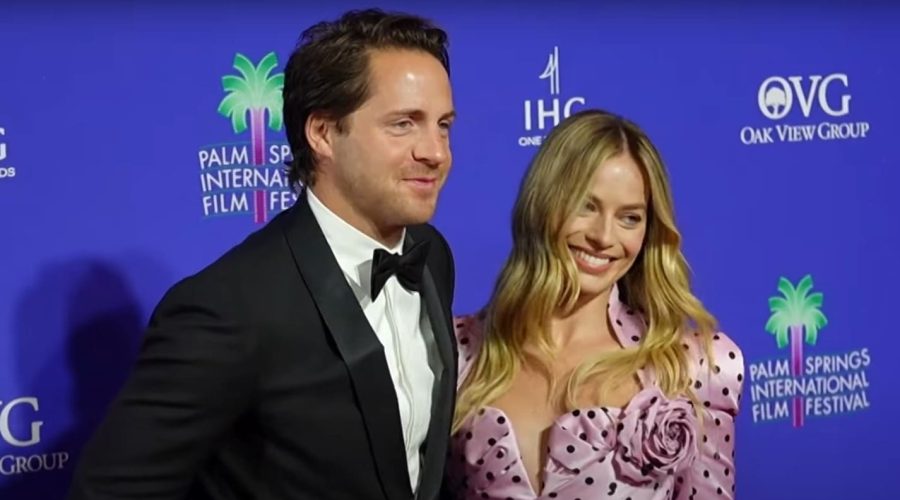 Margot Robbie e Tom Ackerley 1