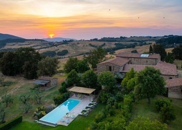 Festività famiglia in villa Pieve san Giovanni Toscana