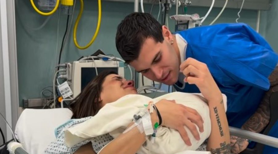 Carolina Stramare e Pietro Pellegri