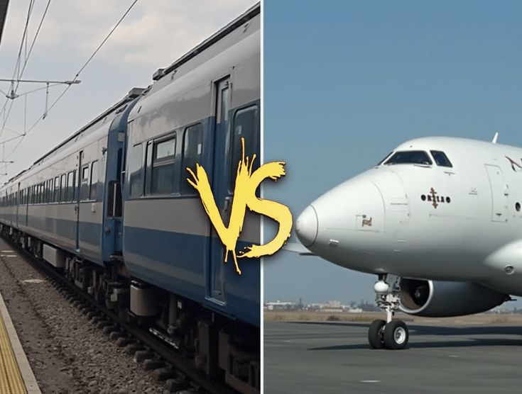 Train vs Plane 