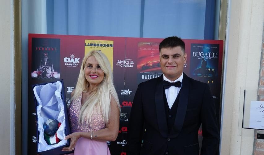 Fabia Maserati e Manuel Maserati mostra del cinema venezia ph press 3