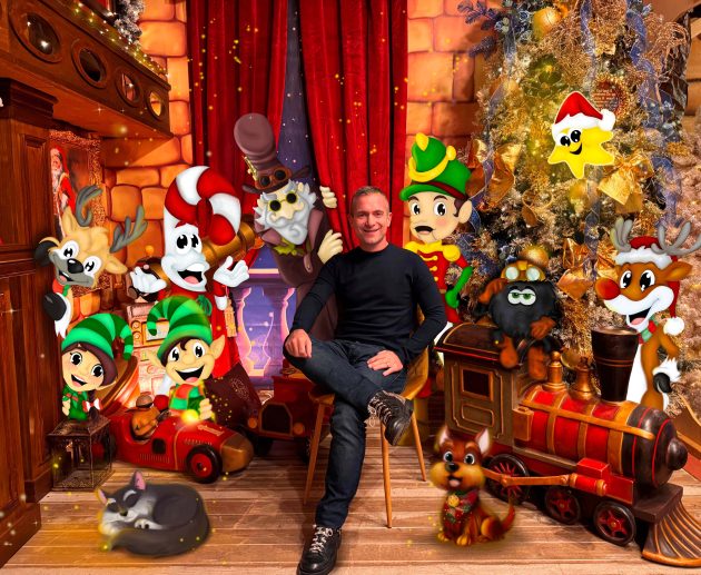 Giorgio Onorato Aquilani Regno di Babbo Natale ph press