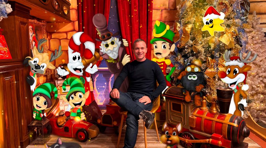 Giorgio Onorato Aquilani Regno di Babbo Natale ph press