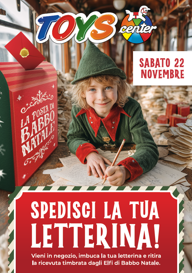 Evento letterina Toys Center ph press