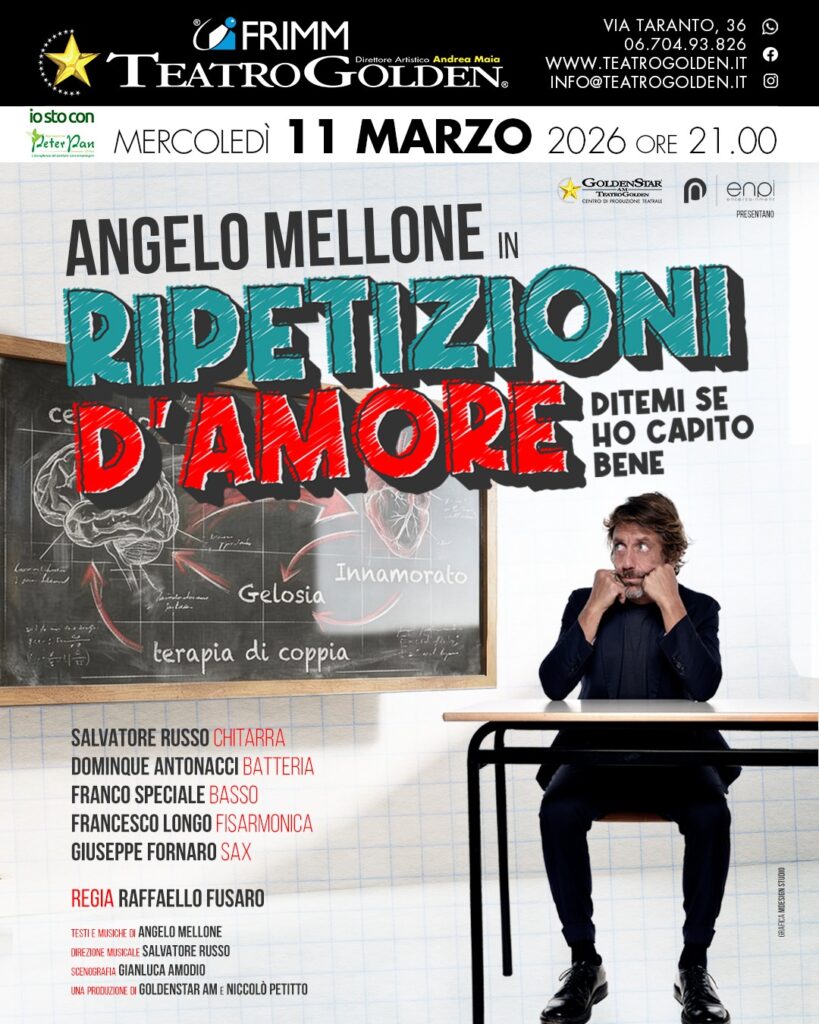 Angelo Mellone ripetizioni d'amore ph press