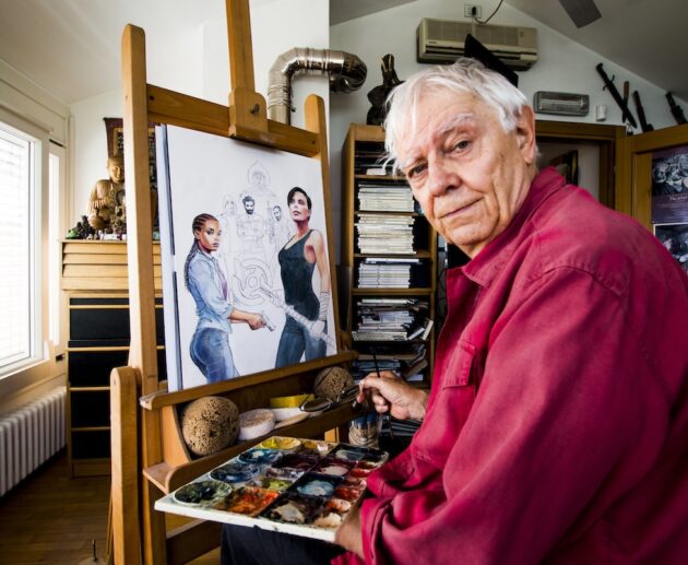 Milo Manara studio (2020) ©️P. Semprebon