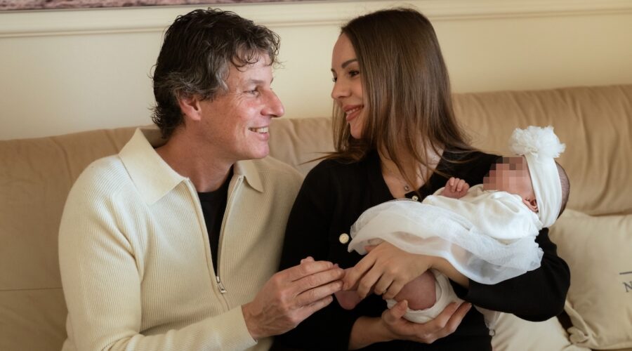 Patrik baldassari figlia ph Press