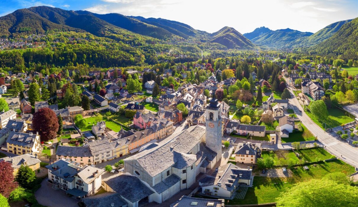 Panoramica aerea su Santa Maria Maggiore - ph. Marco Benedetto Cerini