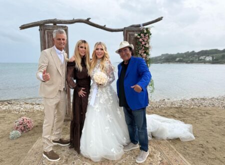 Antonio Vandoni e Ileana Falcone con Loredana Lecciso e Albano Carisi ph press