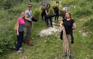CEO Cristina Rigoni insieme ad alcuni collaboratori di Rigoni di Asiago ph Press