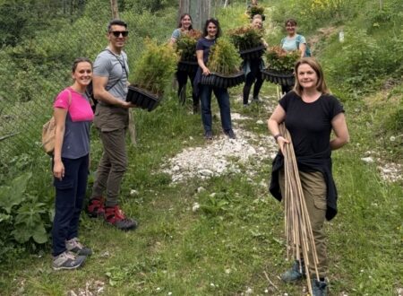CEO Cristina Rigoni insieme ad alcuni collaboratori di Rigoni di Asiago ph Press