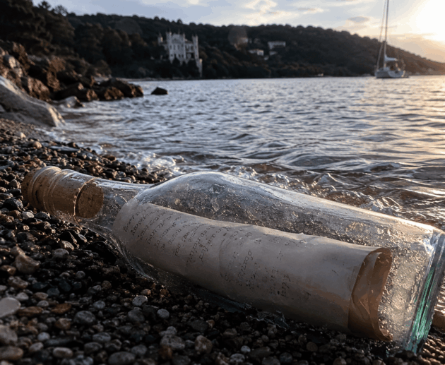 Lettera di una mamma riaffiora dal mare dopo dieci anni