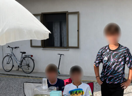 Ragazzi banchetto limonata ph X