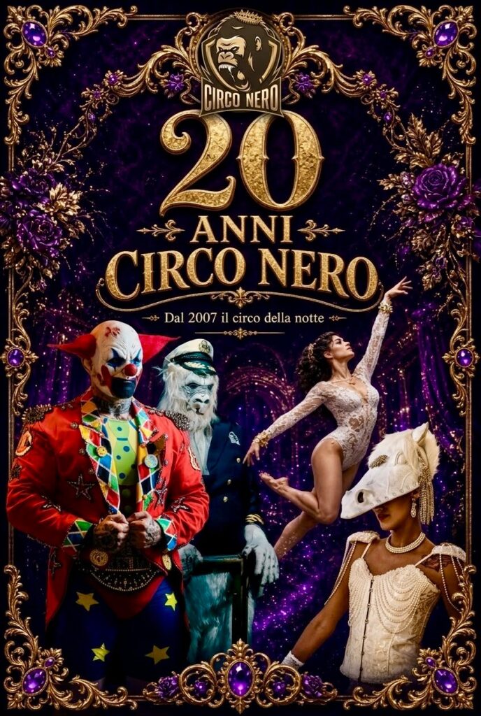 20 anni Leonardo Bisenzi Il Circo Nero ph Press